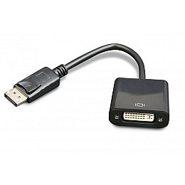 Адаптер Cablexpert DisplayPort DVI M/M 0.1 м Black (A-DPM-DVIF-002)