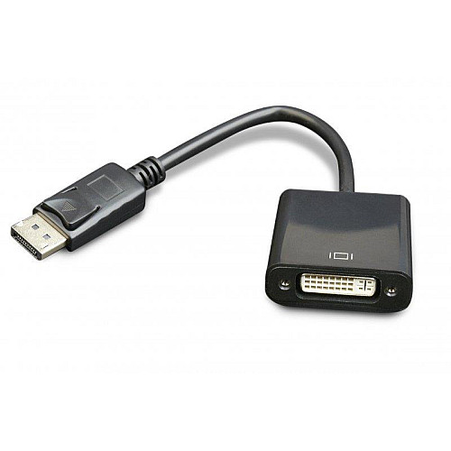 Адаптер Cablexpert DisplayPort DVI M/M 0.1 м Black (A-DPM-DVIF-002)