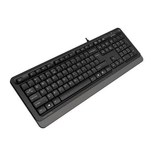 Клавіатура A4Tech FK10 Чорна/Сіра USB