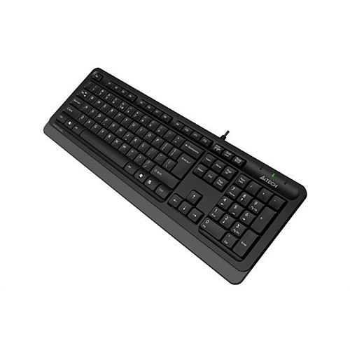 Клавіатура A4Tech FK10 Чорна/Сіра USB