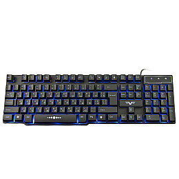 Клавиатура Frime Firefly II Black USB RUS/UKR (FLK19110)