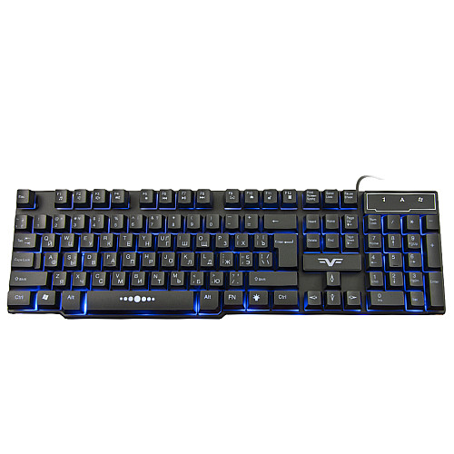 Клавиатура Frime Firefly II Black USB RUS/UKR (FLK19110)
