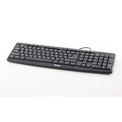 Клавіатура Frime FKBS-002 USB; RUS/UKR, Чорна