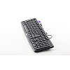 Клавіатура Frime FKBS-002 USB; RUS/UKR, Чорна