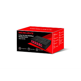 Комутатор Mercusys MS105G (5хGE, настільний)