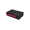 Комутатор Mercusys MS105G (5хGE, настільний)