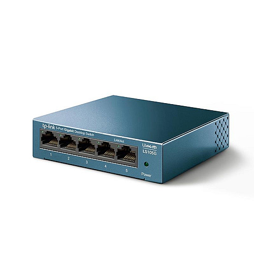 Комутатор TP-Link LS105G (5хGE, метал)