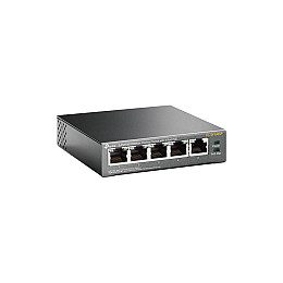 Коммутатор TP-Link TL-SF1005P (1хFE, 4xFe PoE, max 53W)