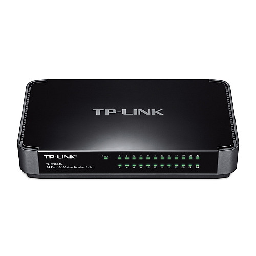 Комутатор TP-Link TL-SF1024M (24xFE, пластик)