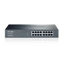 Коммутатор TP-LINK TL-SG1016DE (16хGE, металл, easysmart)