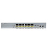 Комутатор для відеоспостереження ZYXEL GS1350-26HP (GS1350-26HP-EU0101F) (24xGE PoE+, 2xGE/SFP, PoE макс 375W, NebulaFlex Pro, живлення до 250м, автоперезавантаження PoE-портів, L2)