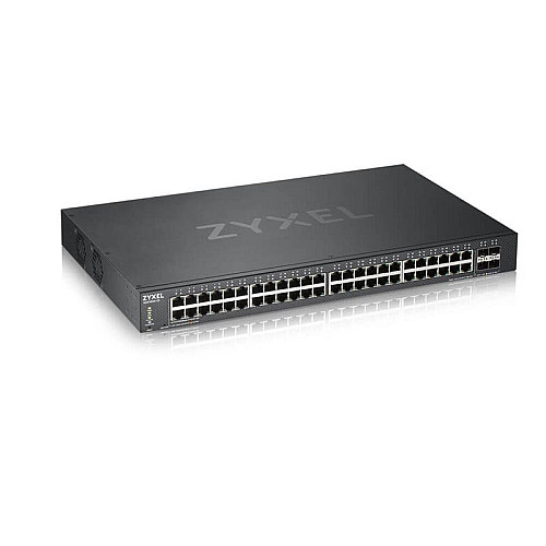 Коммутатор ZYXEL XGS1930-52 (XGS1930-52-EU0101F) (48xGE, 4xSFP+, NebulaFlex, L2+)