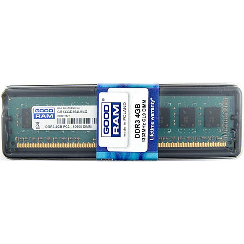 Модуль пам'яті GOODRAM DDR3 4GB/1333 (GR1333D364L9S/4G)