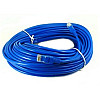 Патч-корд литой UTP Atcom RJ45 Cat.5e 30м синий