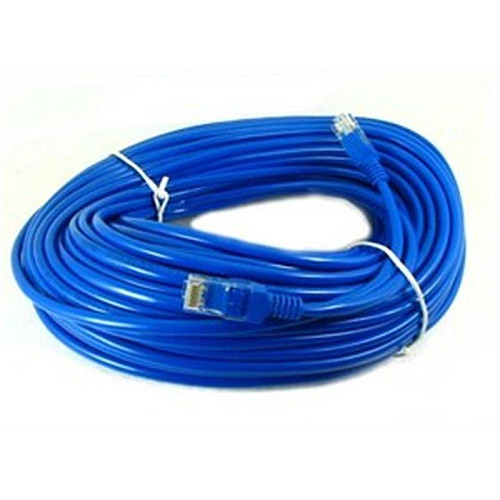 Патч-корд литой UTP Atcom RJ45 Cat.5e 30м синий