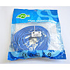 Патч-корд литой UTP Atcom RJ45 Cat.5e 30м синий