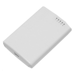Маршрутизатор MikroTik PowerBox (RB750P-PBr2) (650MHz/64Mb, 5х100Мбіт, PoE out, вуличний)