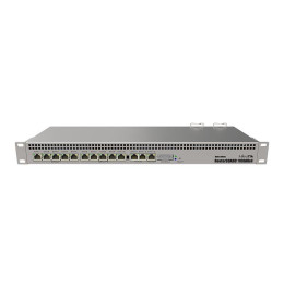Маршрутизатор MikroTik RB1100AHx4 Dude Edition (4x1,4GHz/1Gb, ARM 32Bit, 13xGE, PoE In, 60Gb SSD)