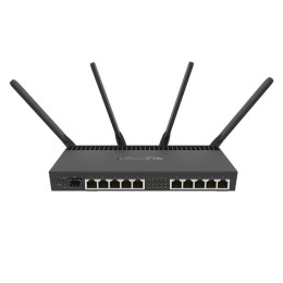 Маршрутизатор MikroTik RB4011iGS+5HacQ2HnD-IN (AC2000, 4x1.4 GHz/1Gb, 10x1GE, 1xSFP+, MU-MIMO, 4 антени)