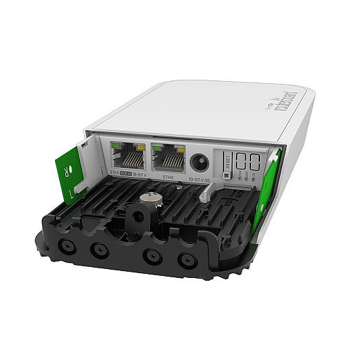 Точка доступа MikroTik WAP AC LTE6 (RBwAPGR-5HacD2HnD&R11e-LTE6) (AC1200, 2xGE, 1 x Micro SIM, 1 х MiniPCIe, Passive PoE)