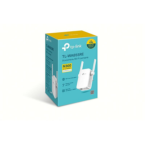 Точка доступа TP-Link TL-WA855RE (N300, 1xFE, 2 внешние антенны)
