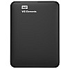 Накопичувач зовнішній HDD 2.5" USB 1.0Tb WD Elements Black (WDBUZG0010BBK-WESN)