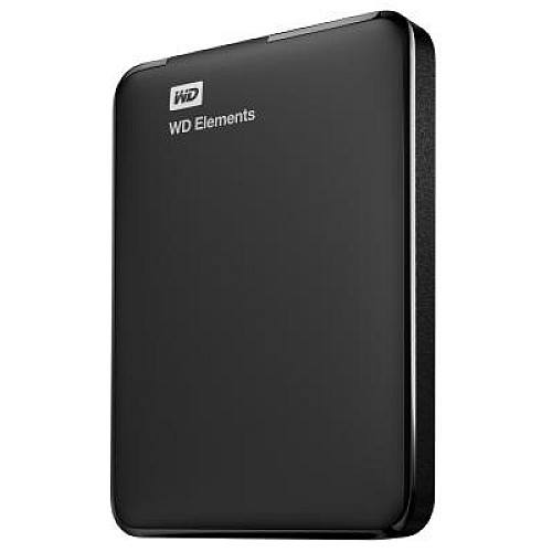 Накопичувач зовнішній HDD 2.5" USB 1.0Tb WD Elements Black (WDBUZG0010BBK-WESN)