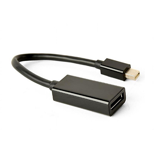 Адаптер Cablexpert mini DisplayPort DisplayPort M/F 0.15 м Black (A-mDPM-DPF4K-01)