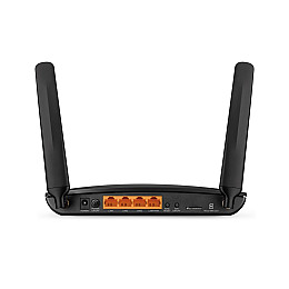 Беспроводной маршрутизатор TP-LINK TL-MR6400 N300, 1xFE LAN/WAN, 3xFE LAN, 1xSimCardSlot, 2 внешние антенны LTE, 2 внутр. антенны (TL-MR6400)