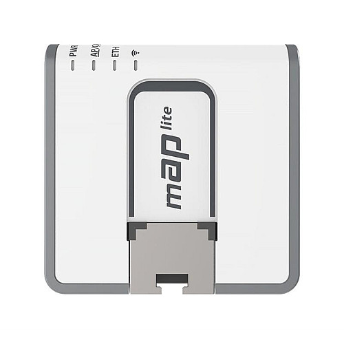Точка доступа Mikrotik mAP lite (RBMAPL-2ND) (1x10/100 Ethernet ports, 1.5 dBi)