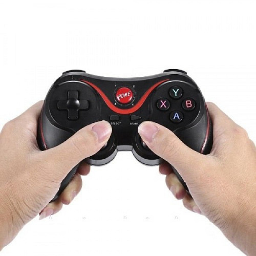 Беспроводной геймпад джойстик для мобильного телефона Wireless Controller Android X3 черный