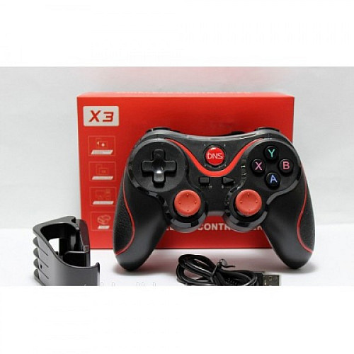 Беспроводной геймпад джойстик для мобильного телефона Wireless Controller Android X3 черный