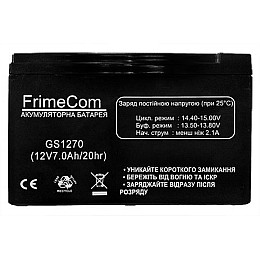 Акумуляторна батарея FrimeCom 12V 7AH (GS1270)