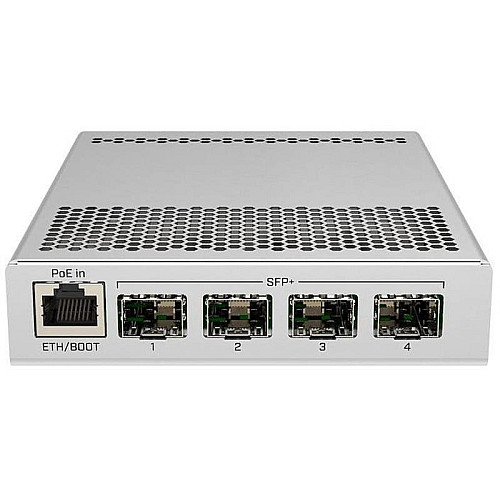 Коммутатор MikroTik CRS305-1G-4S+IN (1x1GE, 4xSFP+, Dual PSU, L3)