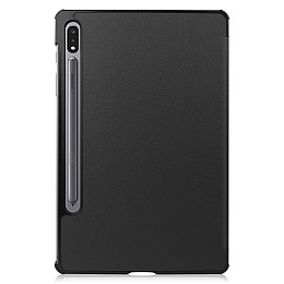 Чехол AIRON Premium для планшета Samsung Galaxy TAB S7 T870/875 11″ с защитной пленкой и салфеткой Black