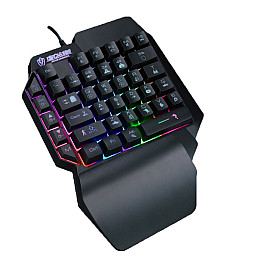 Игровая проводная клавиатура с подсветкой Sundy PUBG Mobile Keyboard G01 USB Black