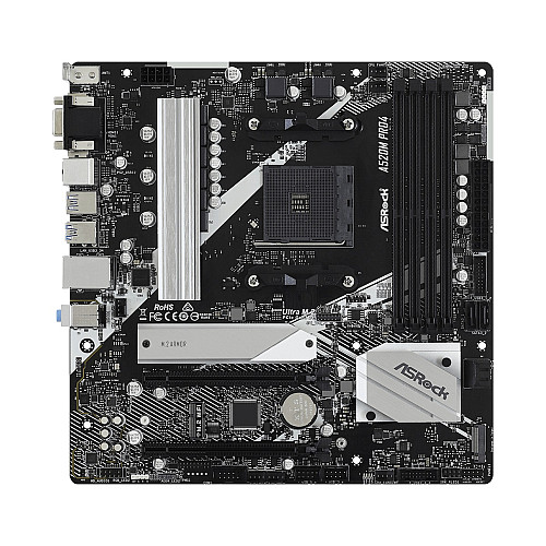 Материнская плата ASRock A520M Pro4 Socket AM4