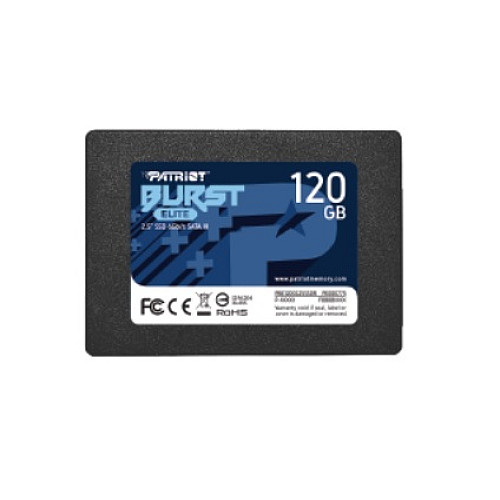 Накопитель SSD 120GB Patriot Burst Elite 2.5" SATAIII TLC (PBE120GS25SSDR)