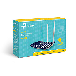 Беспроводной маршрутизатор TP-LINK Archer C20 AC750 3-ant Wireless Router (6370748)