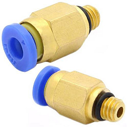 Фітинг кріплення BTB PTFE трубки PC4-M6 MK8 E3D для 3D-принтера