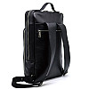 Кожаний рюкзак TARWA TA-1241-4lx для ноутбука 17" дюймів 30 × 50 × 8 Чорний