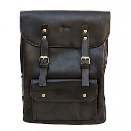 Рюкзак з натуральної шкіри TARWA RC-9001-4lx Коричневий