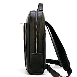 Кожаный рюкзак для ноутбука 14" TARWA TA-1239-4lx премиум 27.5 × 37 × 8 Черный