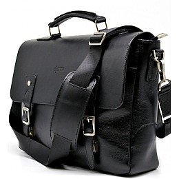 Мужская сумка-портфель из кожи GA-3960-4lx TARWA Черный