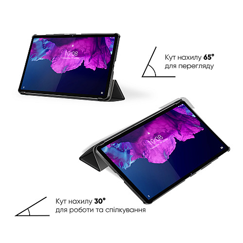 Чехол AIRON Premium для Lenovo Tabpro 11 J606F с защитной пленкой и салфеткой (4822352781052)