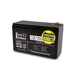 Акумулятор 12В 7 Ач для ІБП Full Energy FEP-127