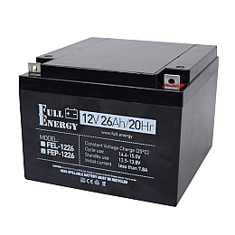 Акумулятор 12В 26 Ач для ІБП Full Energy FEP-1226