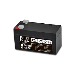 Акумулятор 12В 1.2 Ач для ІБП Full Energy FEP-121
