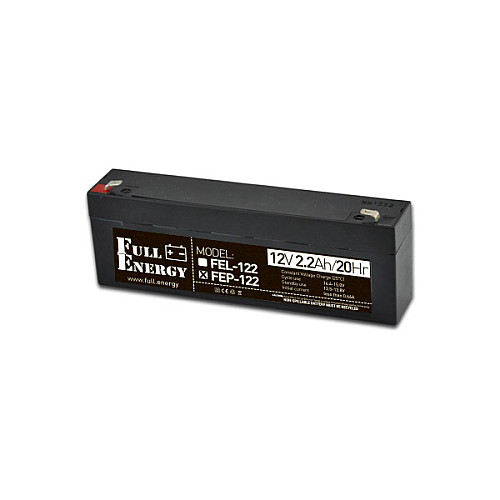 Акумулятор 12В 2.2 Ач для ІБП Full Energy FEP-122