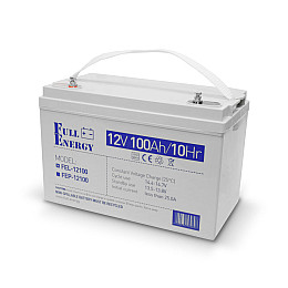 Акумулятор гелевий 12В 100 Ач для ІБП Full Energy FEL-12100